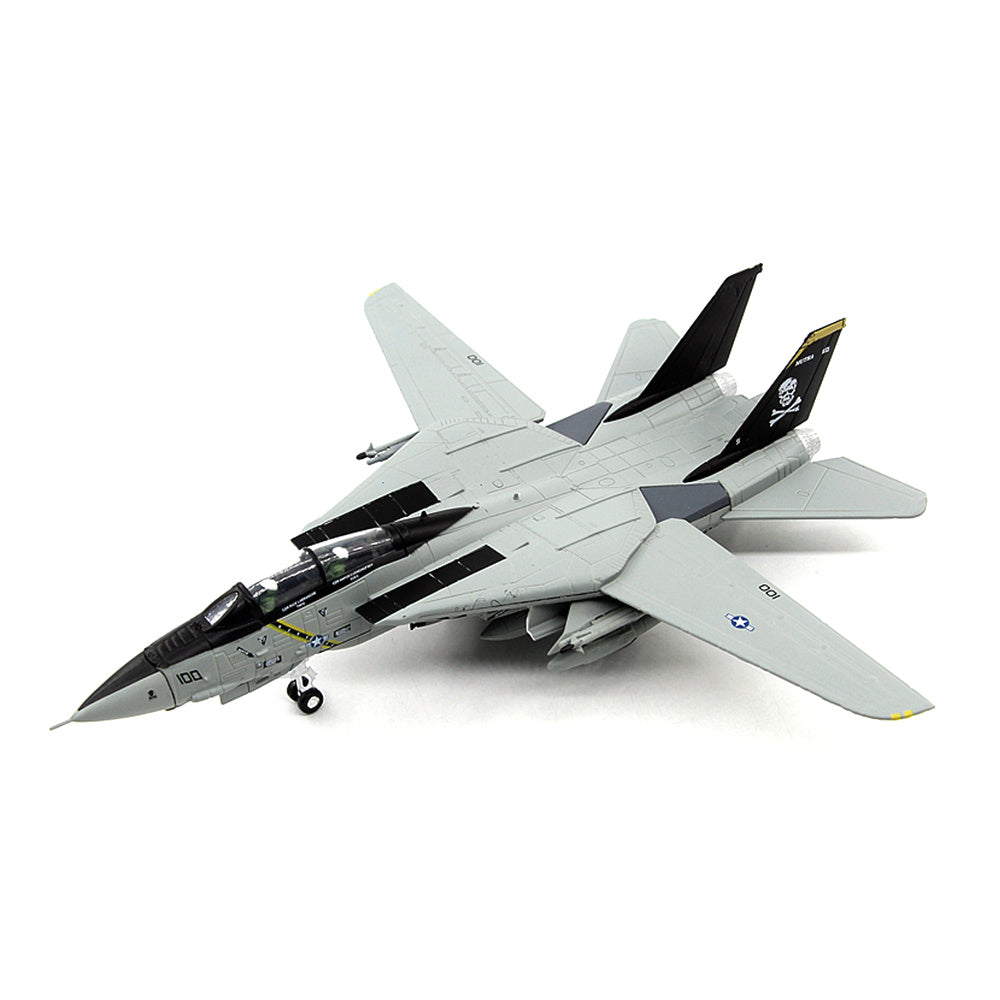 1/100 scale diecast F-14 Tomcat aircraft model