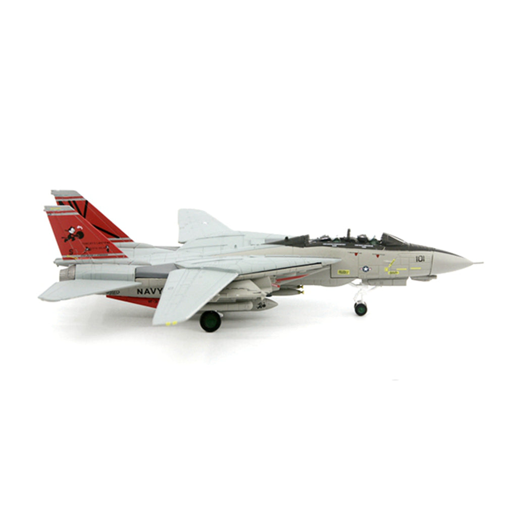 1/100 scale diecast F-14 Tomcat fighter aircraft model