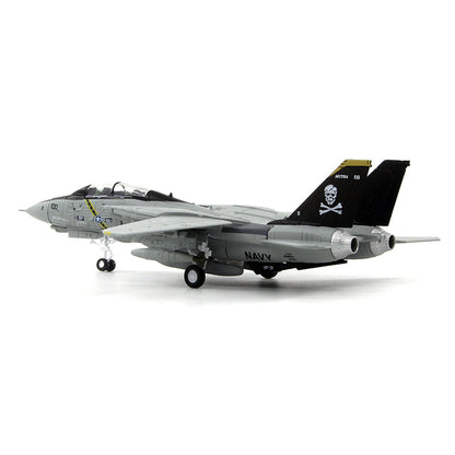 1/100 scale diecast F-14 Tomcat aircraft model