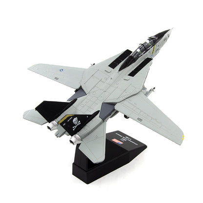 1/100 scale diecast F-14 Tomcat aircraft model