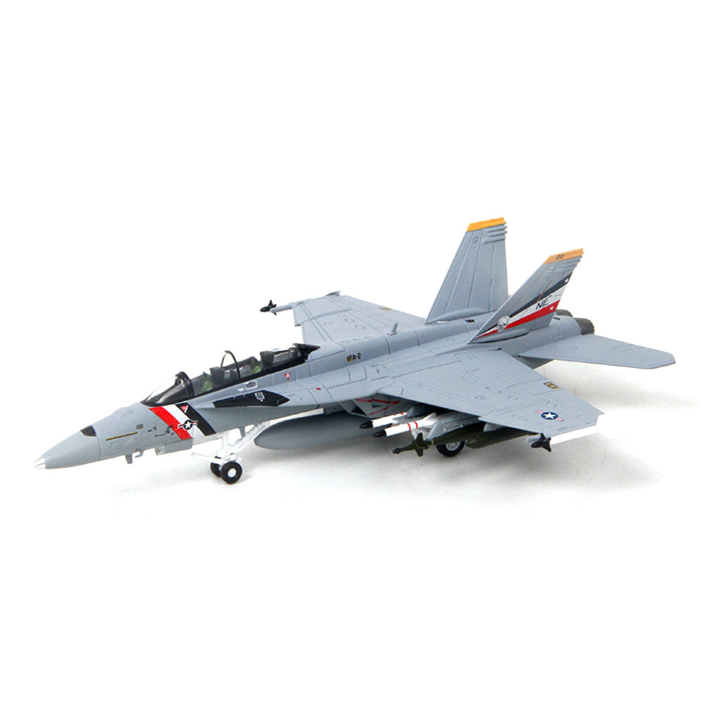 1/100 scale diecast F/A-18F Super Hornet fighter aircraft model