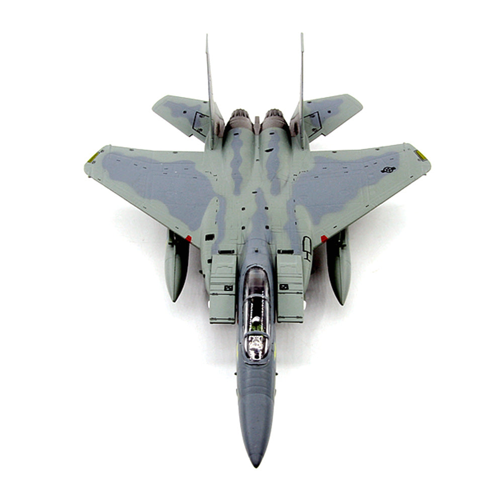 1/100 scale diecast F-15 Eagle fighter aircraft model