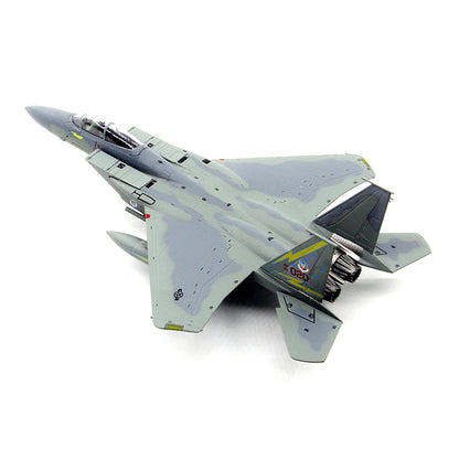 1/100 scale diecast F-15 Eagle fighter aircraft model