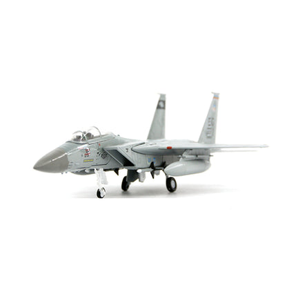 1/100 scale diecast F-15 Eagle fighter aircraft model