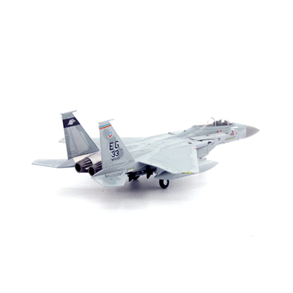 1/100 scale diecast F-15 Eagle fighter aircraft model