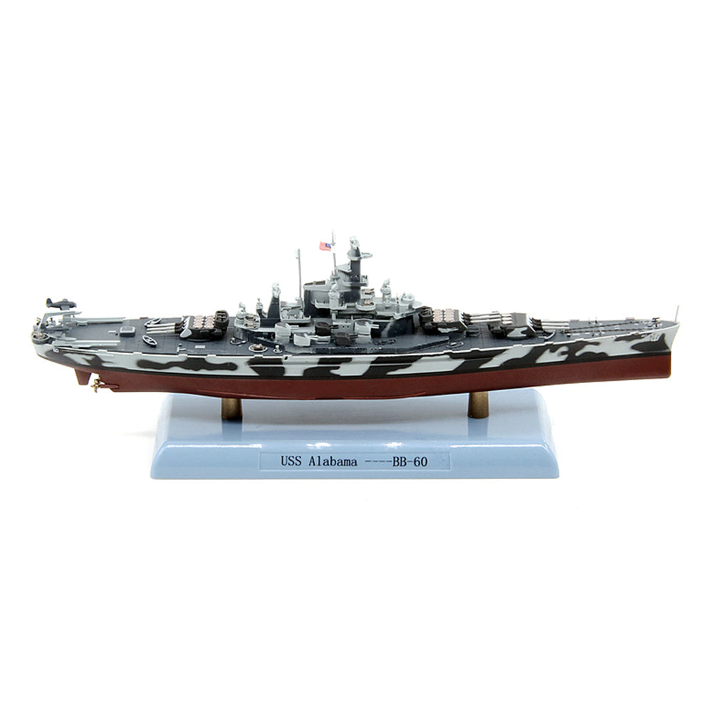 USS Alabama (BB-60) Battleship 1/1000 Scale Diecast Model – old boy hobby