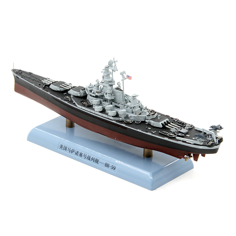 USS Massachusetts (BB-59) Battleship 1/1000 Scale Diecast Model – old ...