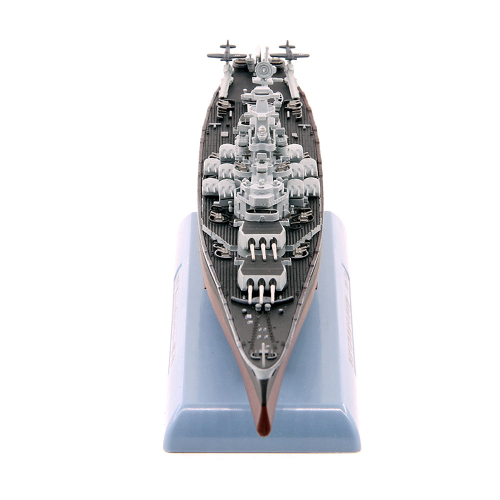 1/1000 scale diecast USS Massachusetts (BB-59) battleship model