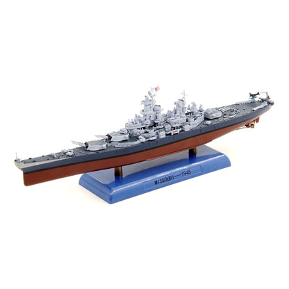 1/1000 scale diecast USS Missouri (BB-63) battleship model 