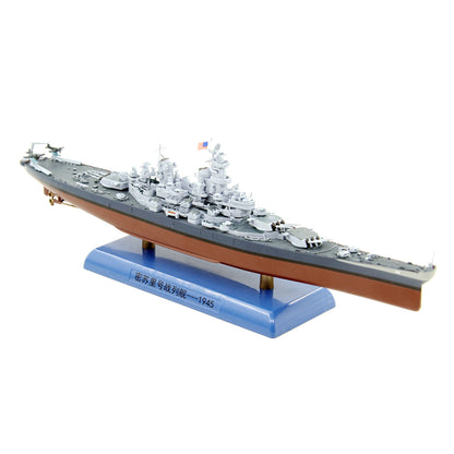 1/1000 scale diecast USS Missouri (BB-63) battleship model 