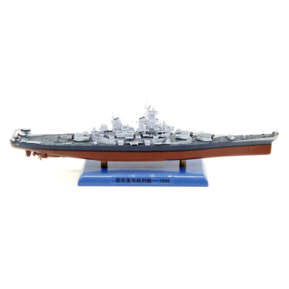 1/1000 scale diecast USS Missouri (BB-63) battleship model 