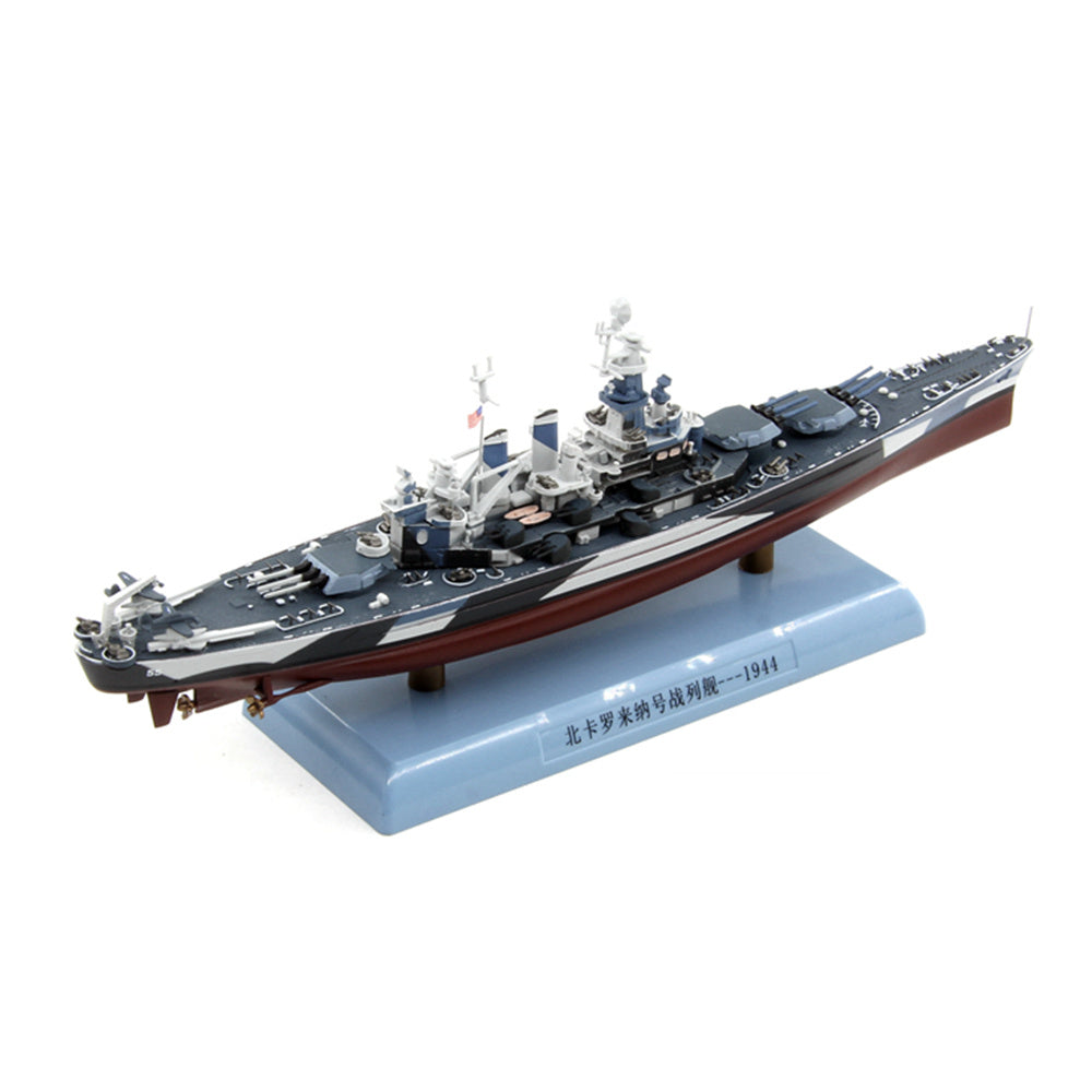 1/1000 scale diecast USS North Carolina (BB-55) battleship model