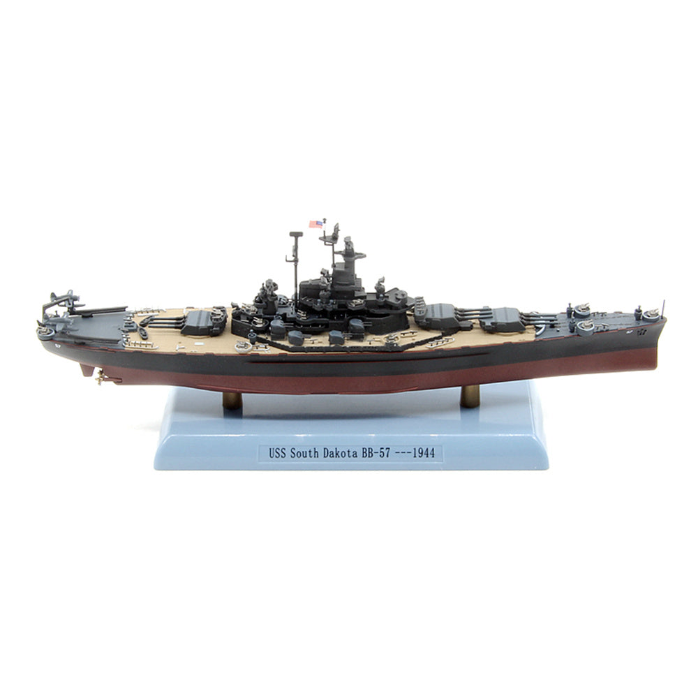 1/1000 scale diecast USS South Dakota (BB-57) battleship model