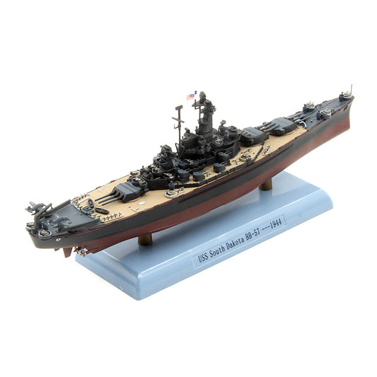 1/1000 scale diecast USS South Dakota (BB-57) battleship model