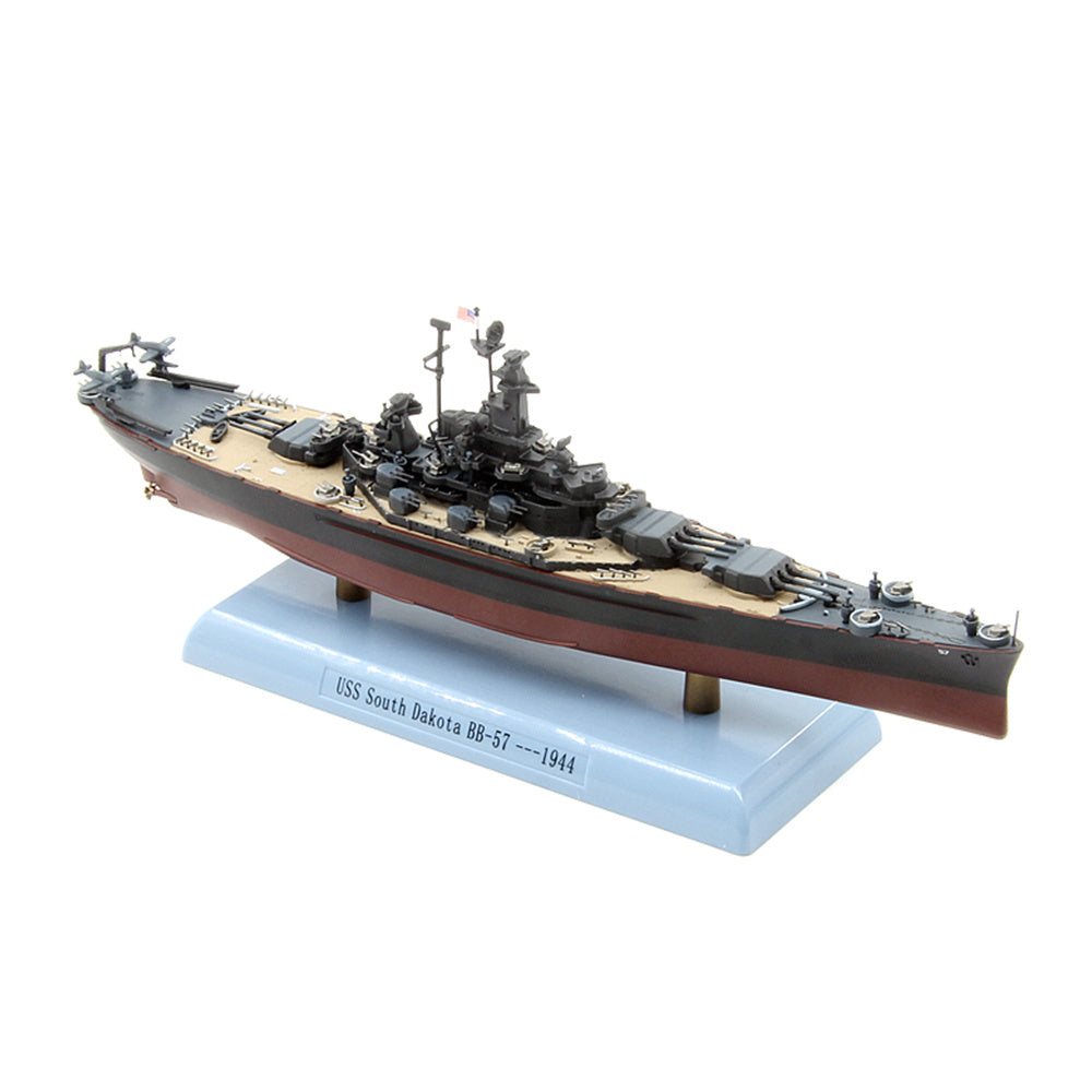 1/1000 scale diecast USS South Dakota (BB-57) battleship model