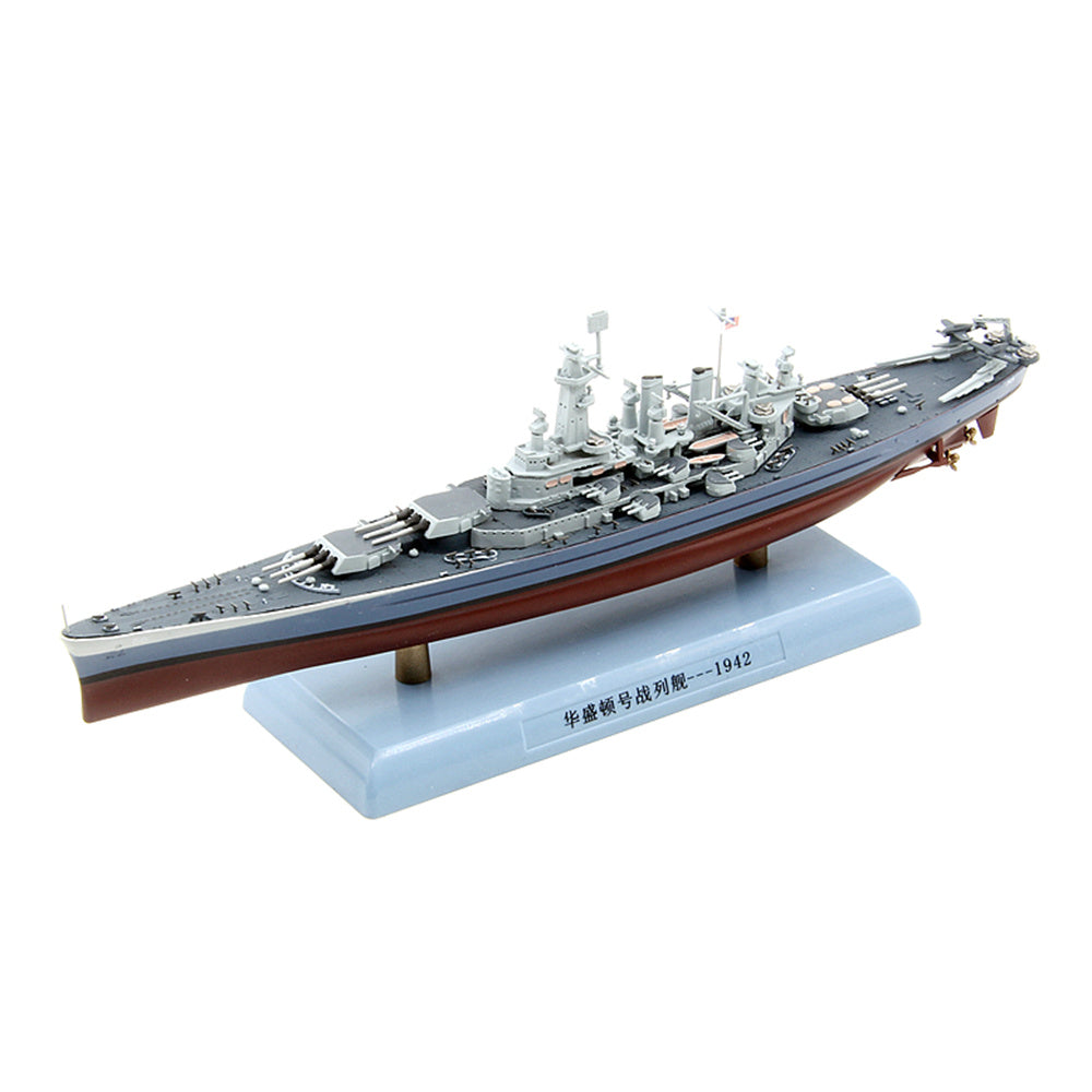 1/1000 scale diecast USS Washington (BB-56) battleship model