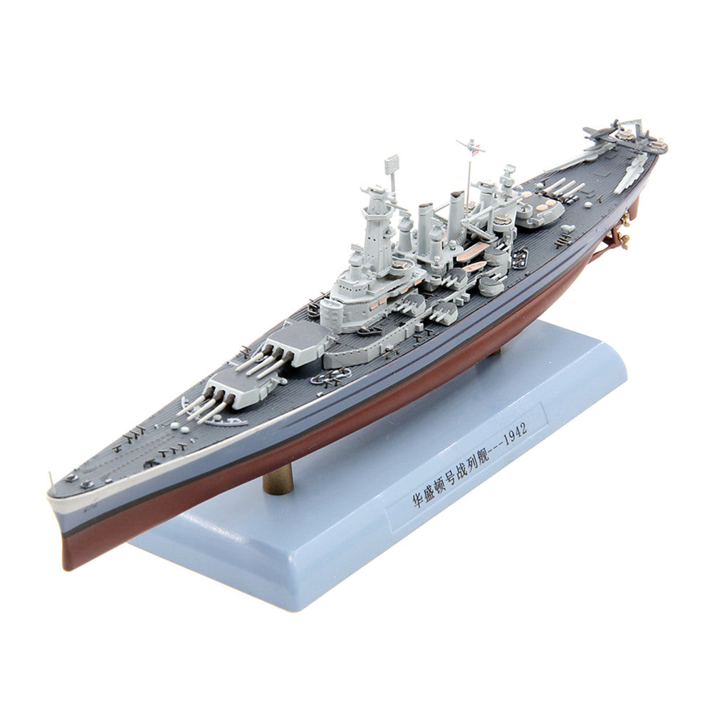 1/1000 scale diecast USS Washington (BB-56) battleship model