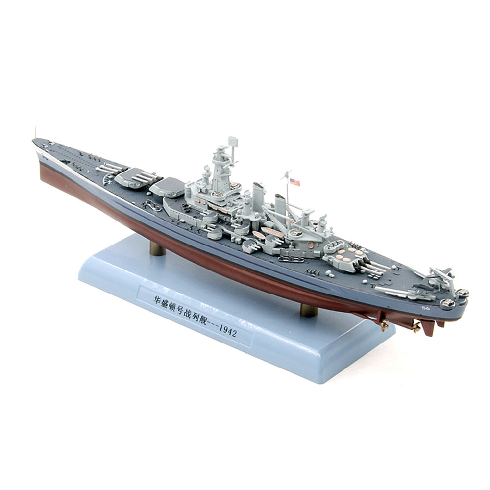 1/1000 scale diecast USS Washington (BB-56) battleship model