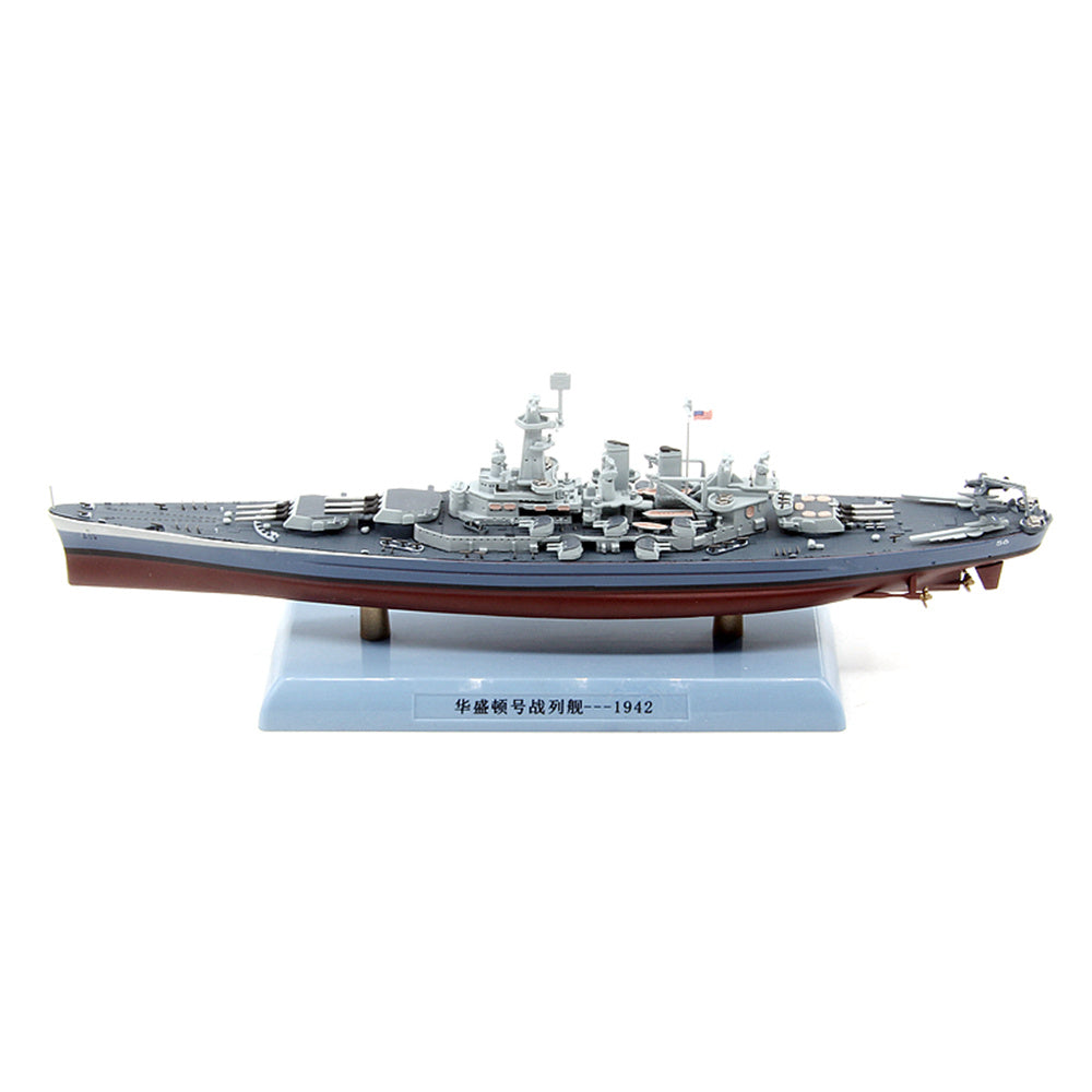 1/1000 scale diecast USS Washington (BB-56) battleship model