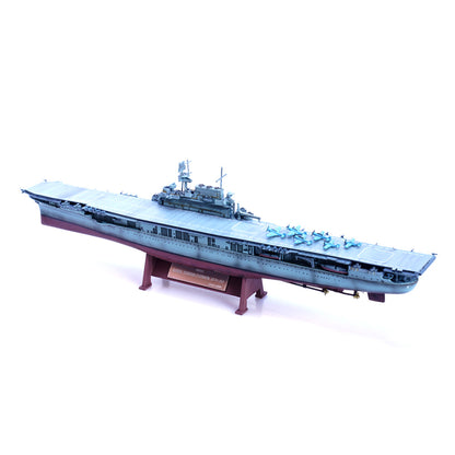 1/1000 scale diecast USS Yorktown CV-5 aircraft carrier model