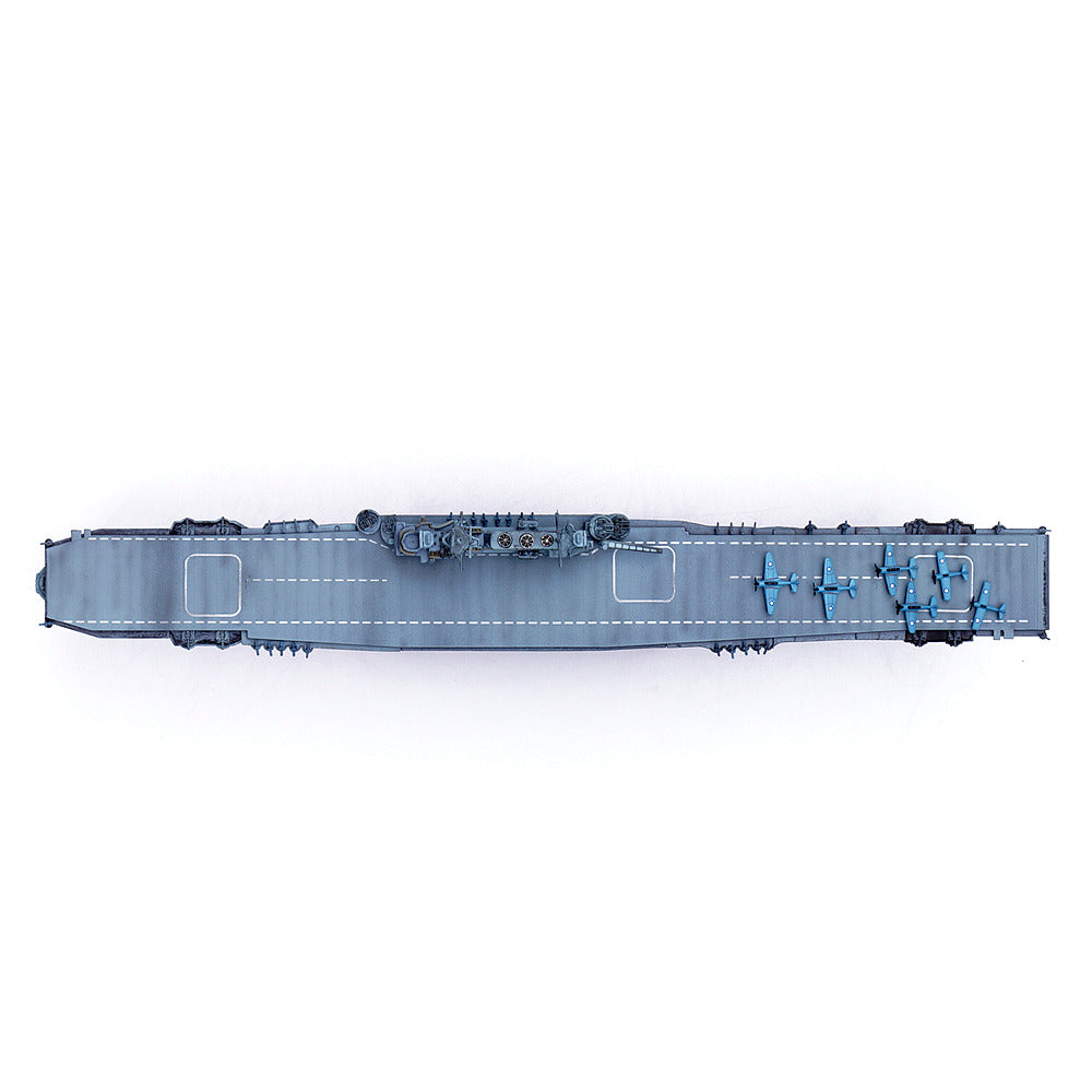 1/1000 scale diecast USS Yorktown CV-5 aircraft carrier model