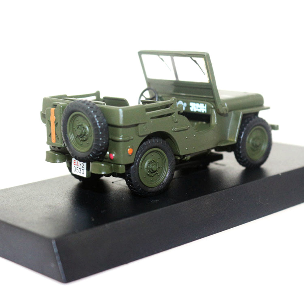 Willys MB Jeep U.S. Army Truck 1947 1/43 Scale Diecast Metal Vintage Car Collectible Model