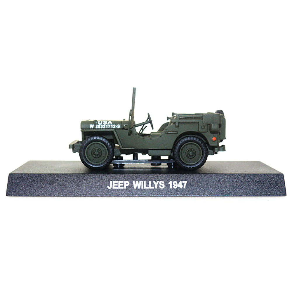 Willys MB Jeep U.S. Army Truck 1947 1/43 Scale Diecast Metal Vintage Car Collectible Model