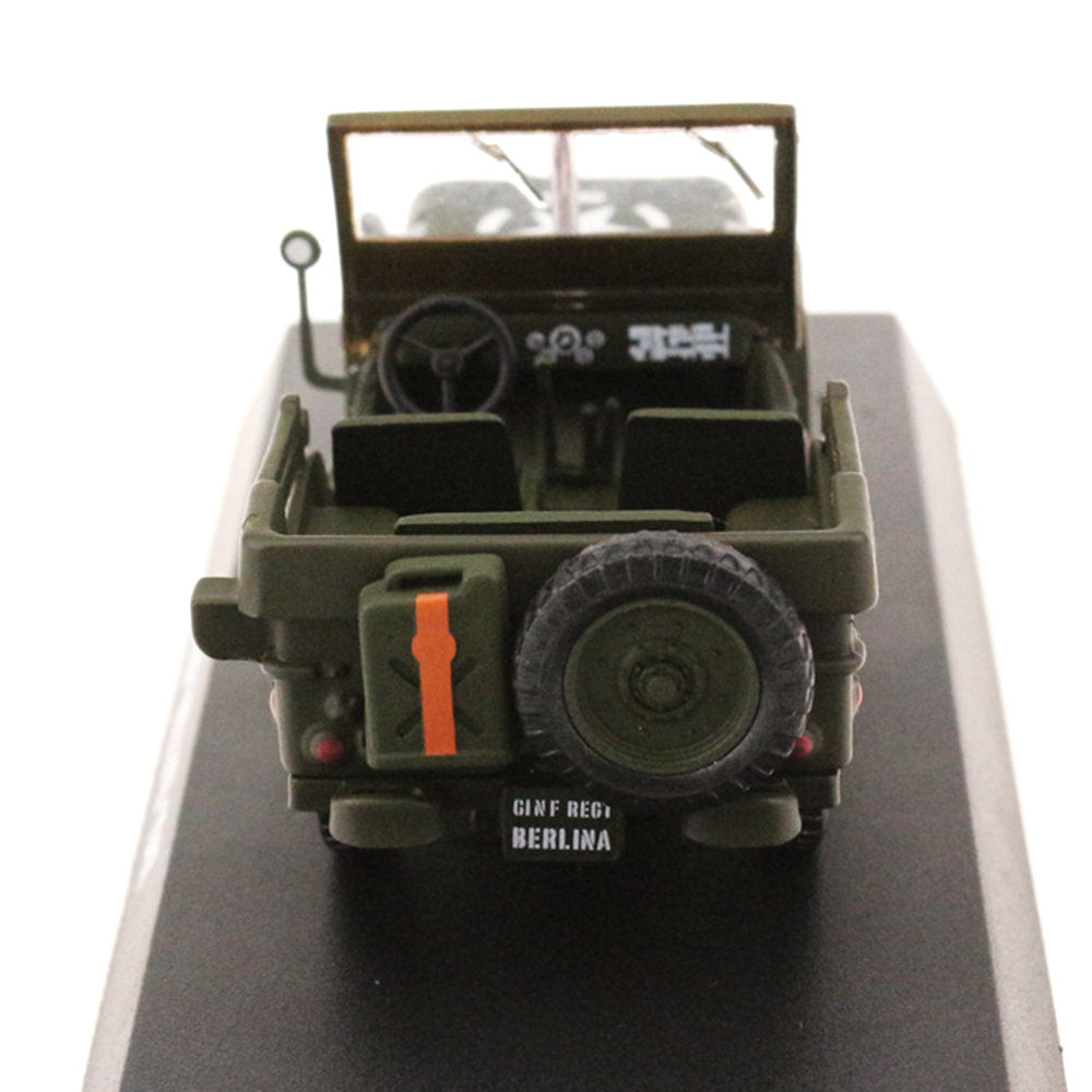 Willys MB Jeep U.S. Army Truck 1947 1/43 Scale Diecast Metal Vintage Car Collectible Model