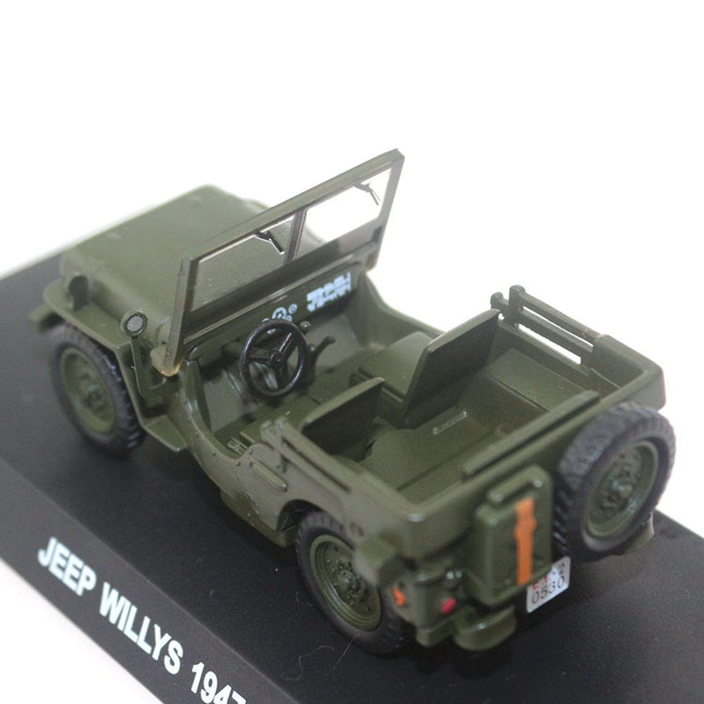 Willys MB Jeep U.S. Army Truck 1947 1/43 Scale Diecast Metal Vintage Car Collectible Model