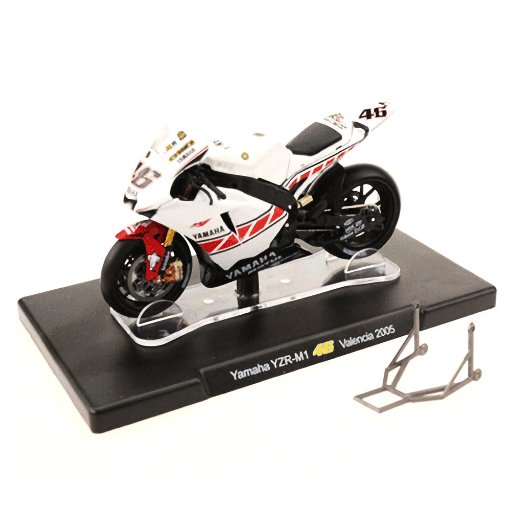 Yamaha YZR-M1 46 Valencia 2005 1/18 Scale Diecast Metal Motorcycle