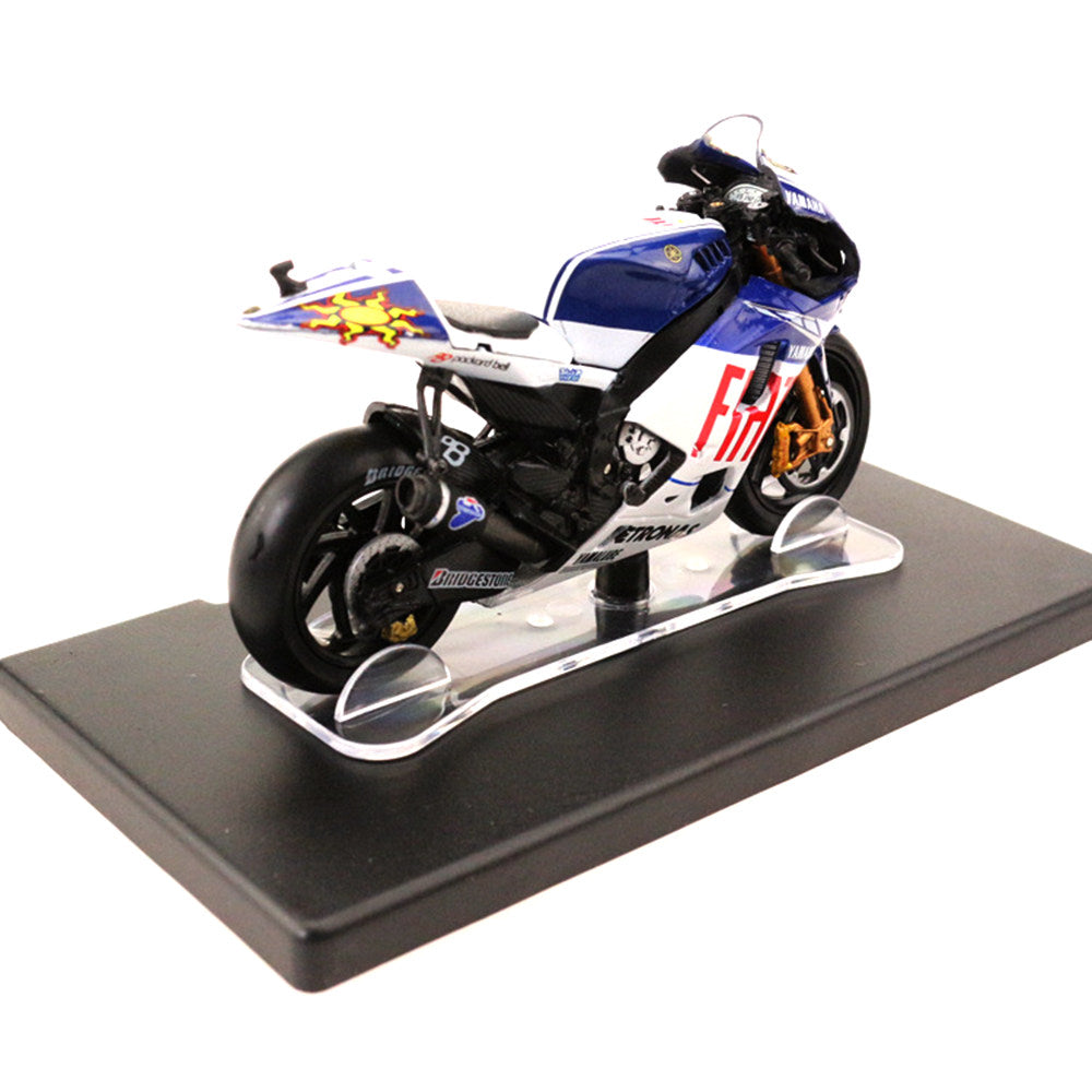 Yamaha YZR-M1 46 World Champion 2009 1/18 Scale Diecast Metal Motorcycle Collectible Model