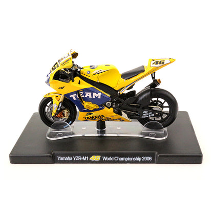 Yamaha YZR-M1 46 World Championship 2006 1/18 Scale Diecast  Motorcycle Model