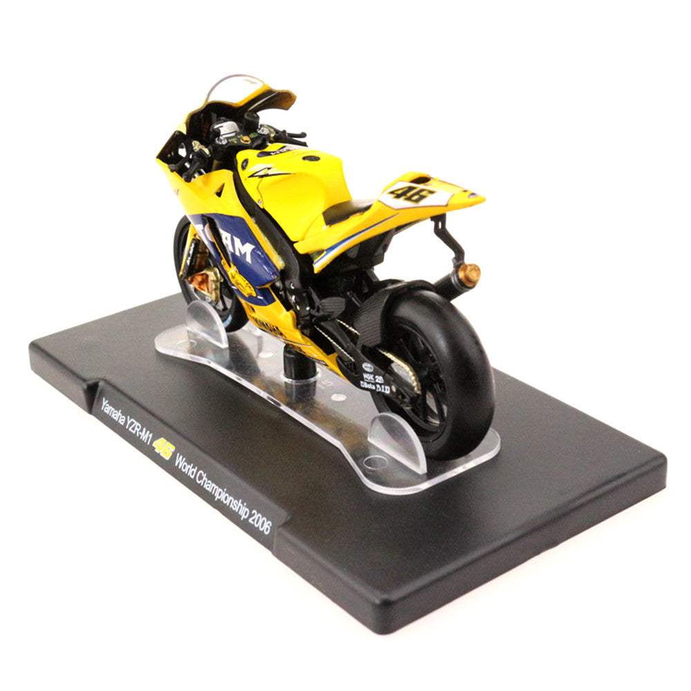 Yamaha YZR-M1 46 World Championship 2006 1/18 Scale Diecast  Motorcycle Model